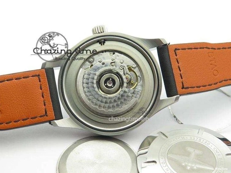 MIROTIME 0310 Mark XVIII IW327002 SS Mk Maker Best Edition White Dial On Black Leather Strap A SunProtective 7298